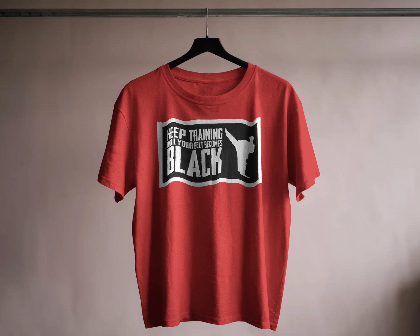 Armourr - Keep Training | Martial Mastery Collection | 180 GSM Super combed Cotton T-Shirt