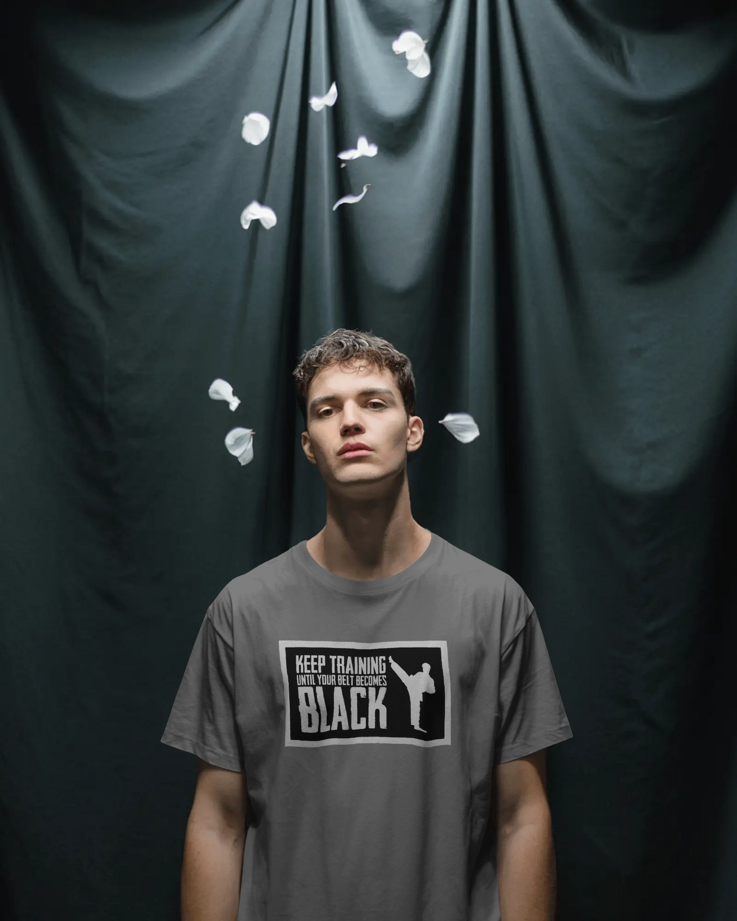 Armourr - Keep Training | Martial Mastery Collection | 180 GSM Super combed Cotton T-Shirt