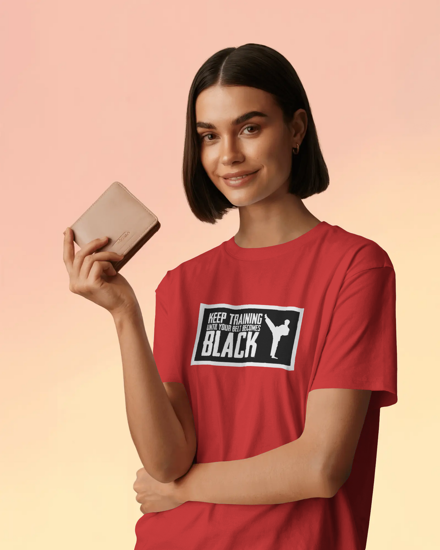 Armourr - Keep Training | Martial Mastery Collection | 180 GSM Super combed Cotton T-Shirt