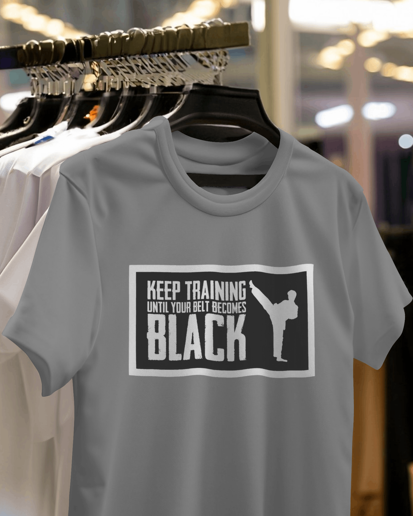 Armourr - Keep Training | Martial Mastery Collection | 180 GSM Super combed Cotton T-Shirt