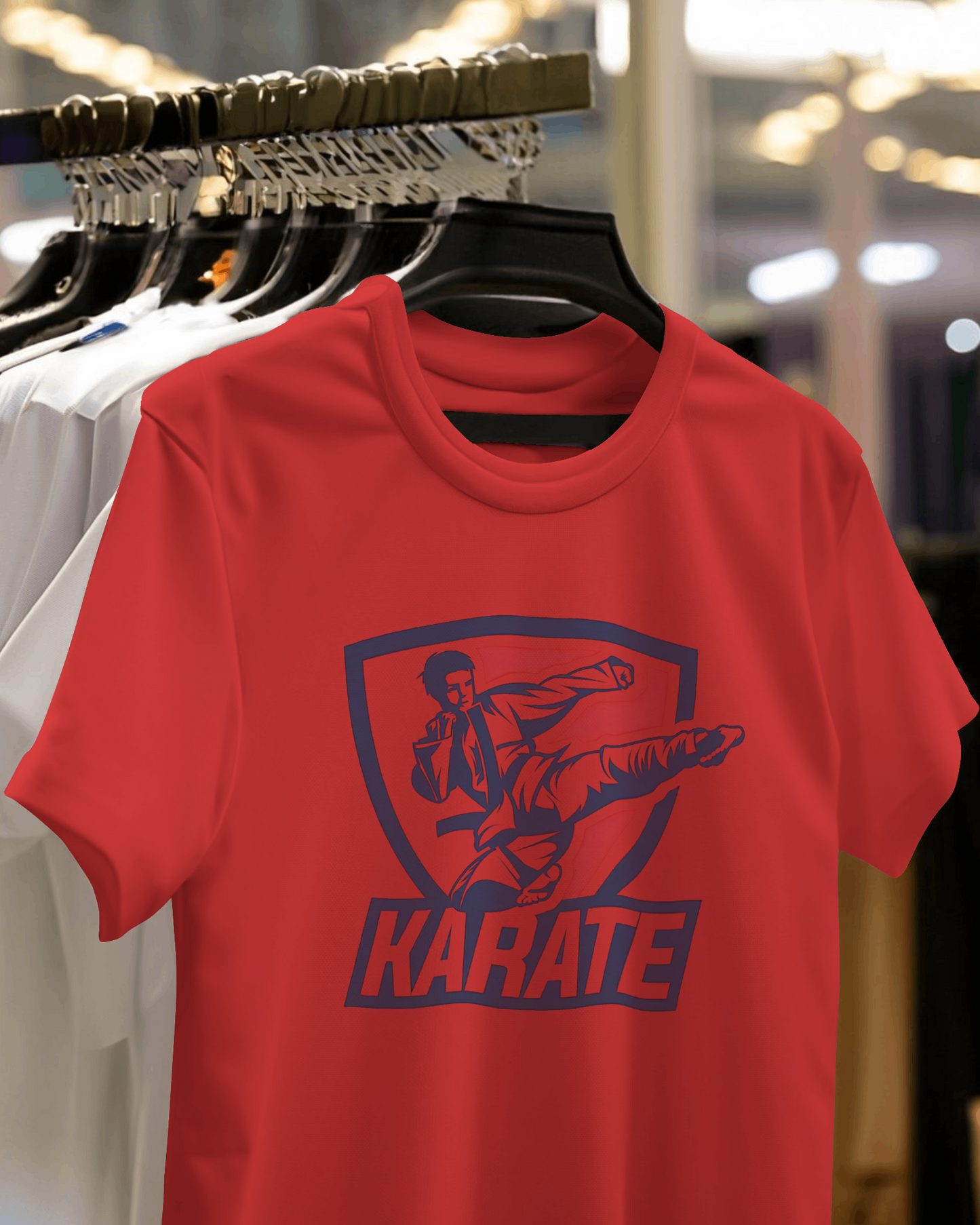 Armourr - Kick Karate T-Shirt | Martial Mastery Collection | 180 GSM Super combed Cotton T-Shirt